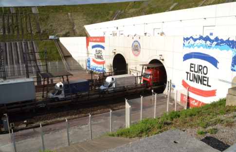 Eurotunnel freight check-in