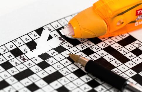mistake on crossword